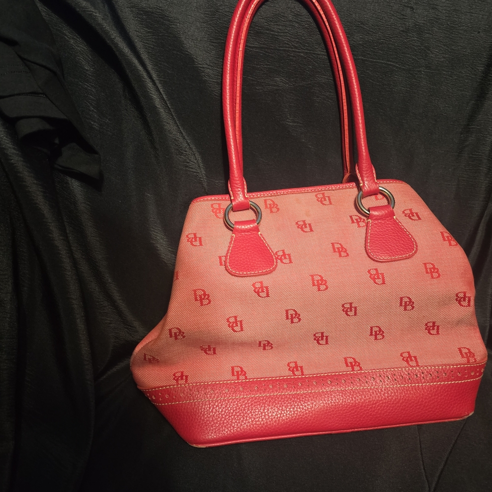 Red Designer Tote Bag